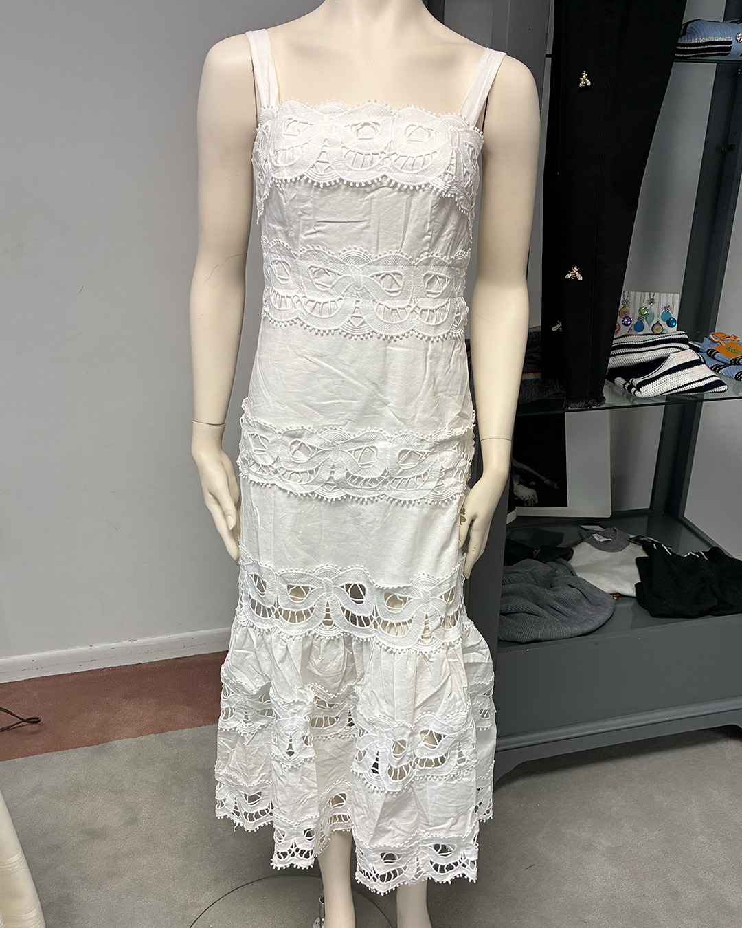 White Eyelet Sundress